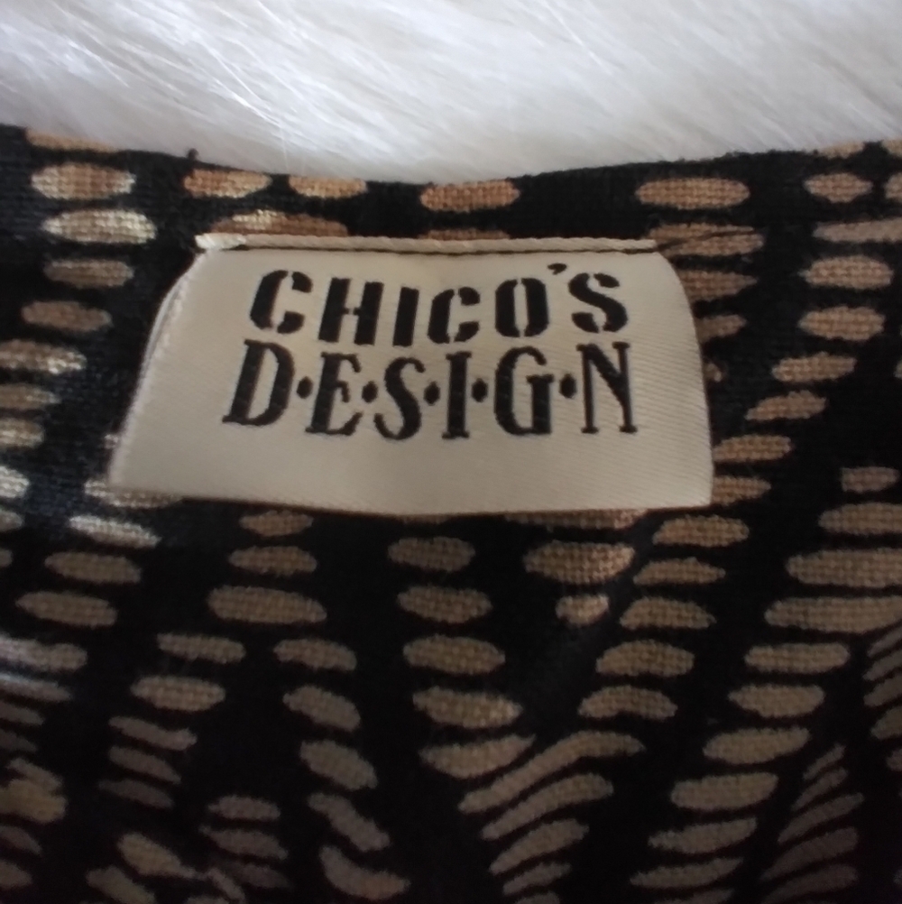 Chico's Design button down blazer jacket - Picture 3 of 10